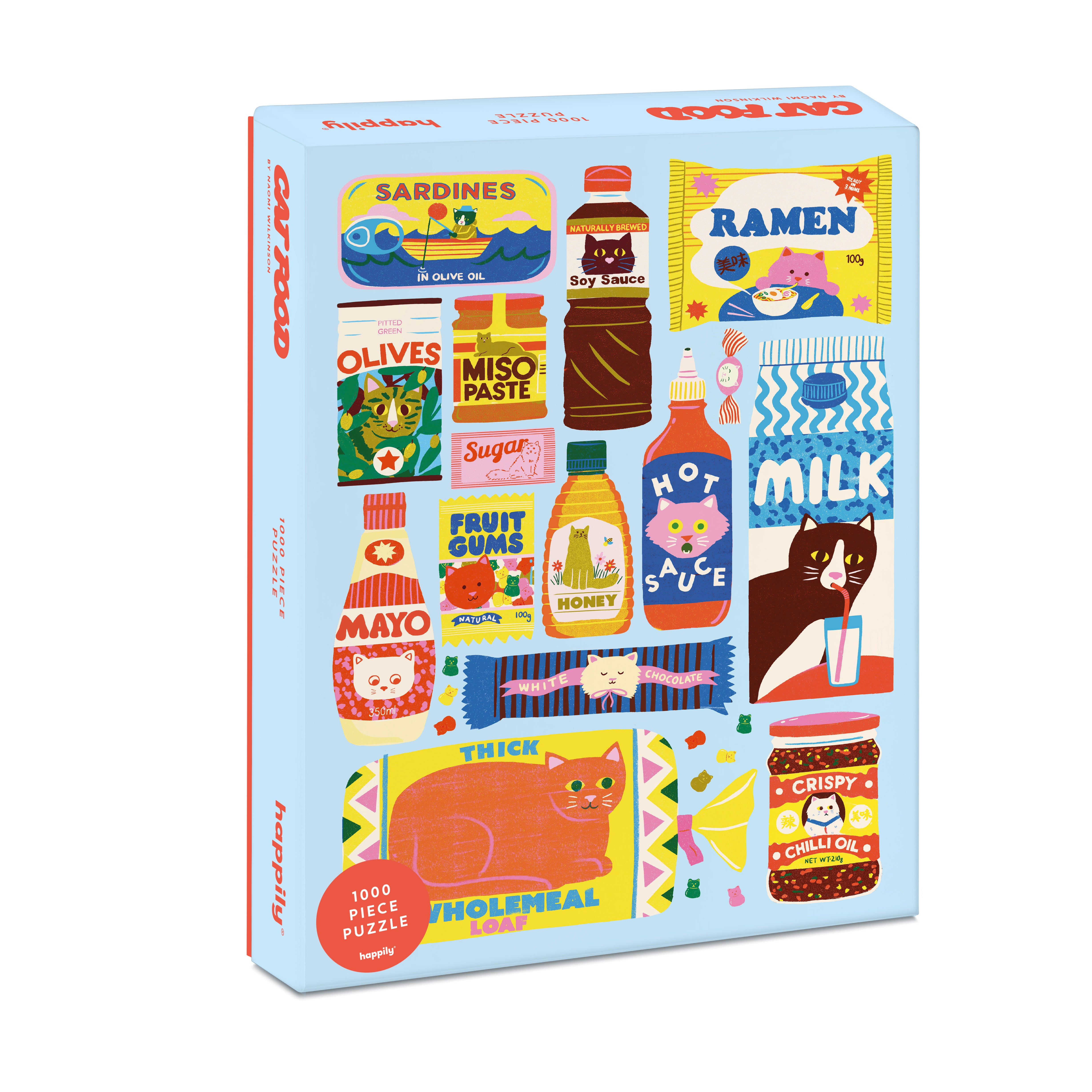 Cat Food - 1,000 Piece Jigsaw Puzzle