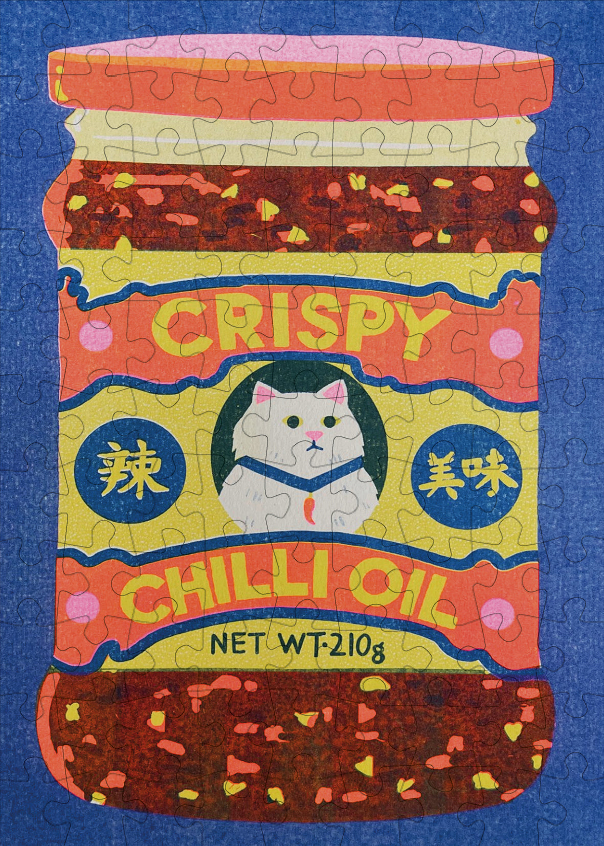 Chilli Oil - 99 Piece Mini Jigsaw Puzzle