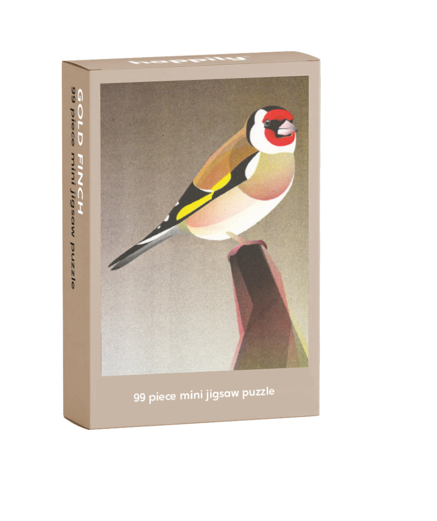 Gold Finch - 99 Piece Mini Jigsaw Puzzle