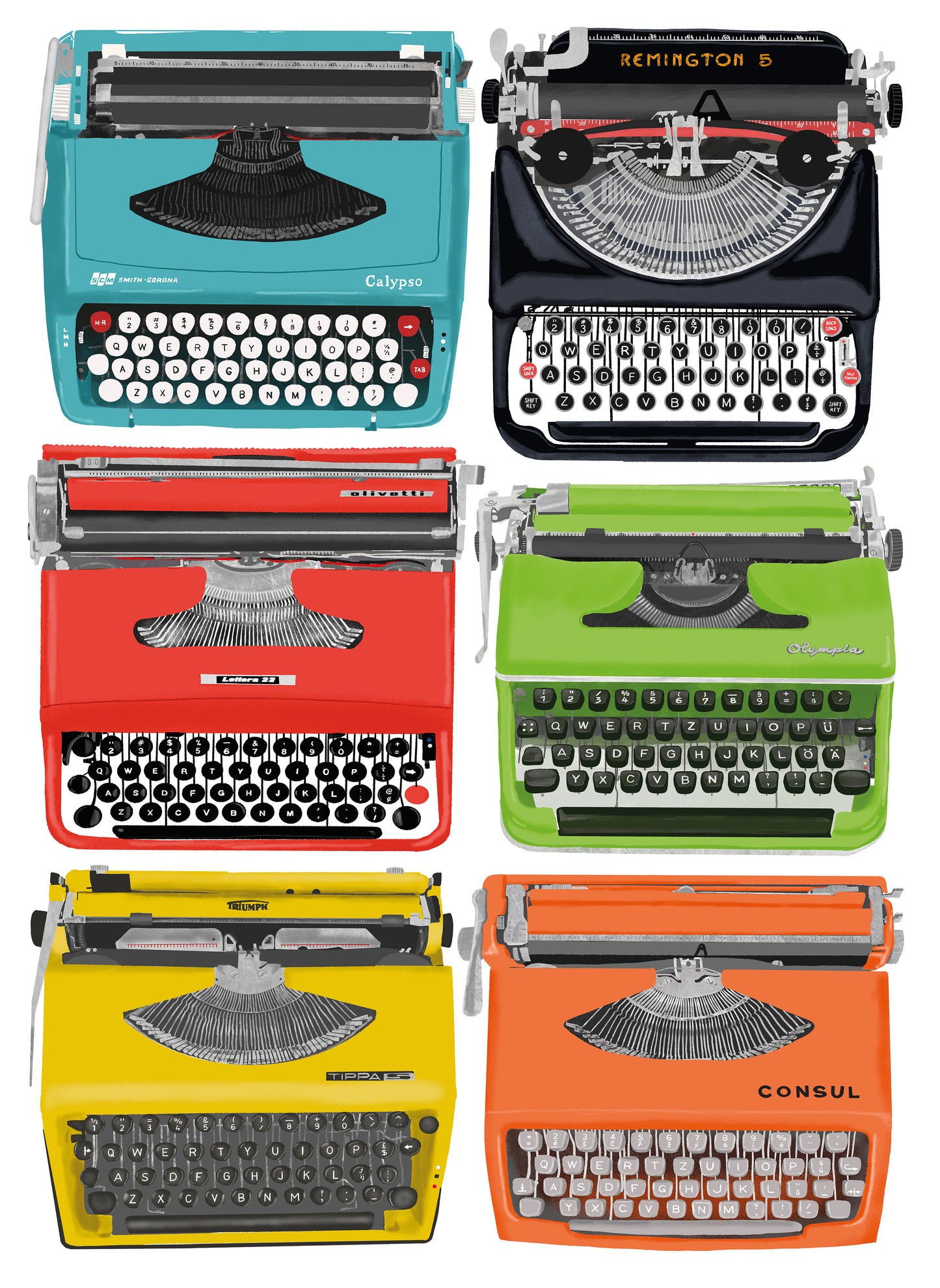 Inked - 1,000 Piece Jigsaw Puzzle