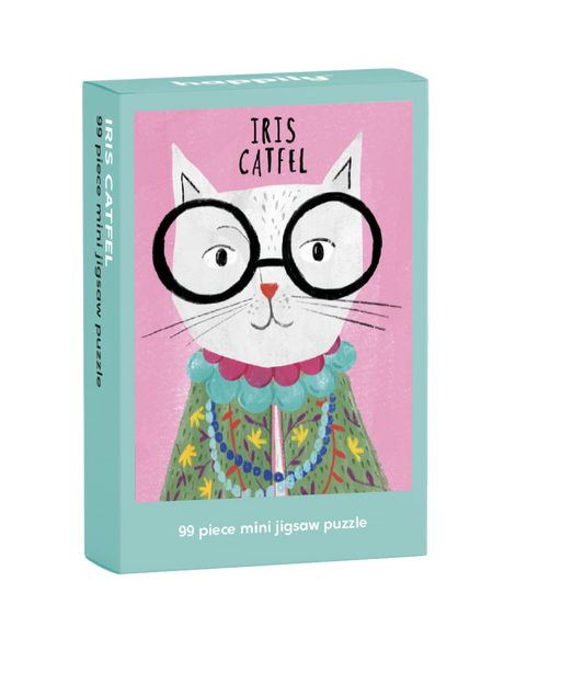 Iris Catfel - 99 Piece Mini Jigsaw Puzzle