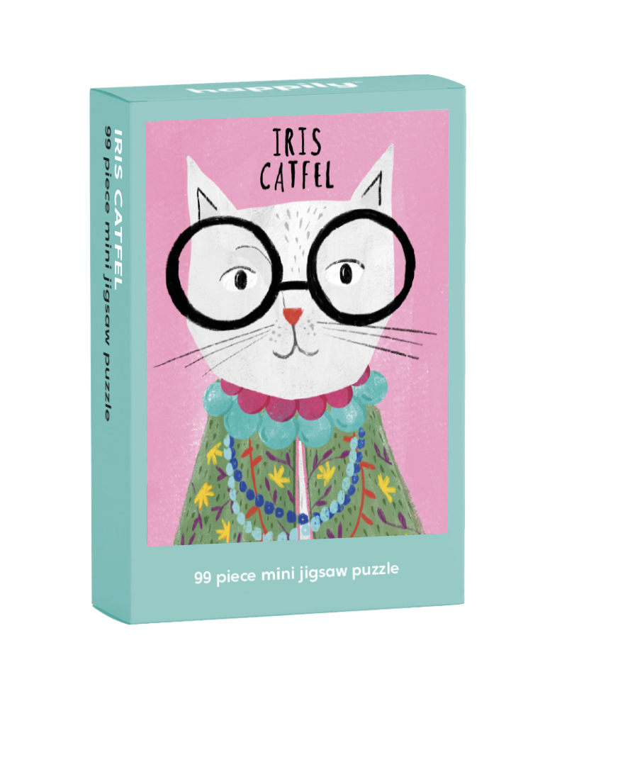 Iris Catfel - 99 Piece Mini Jigsaw Puzzle