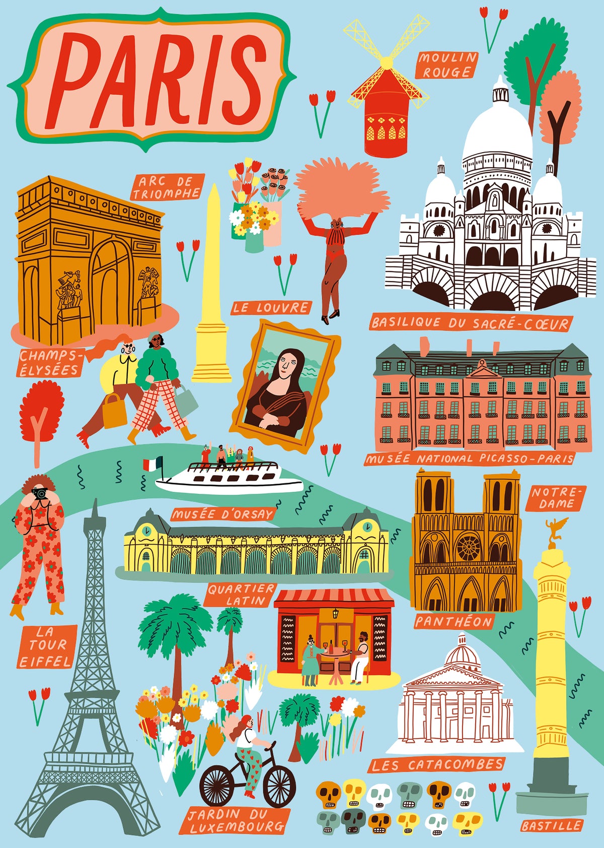 Paris - 1,000 Piece Jigsaw Puzzle