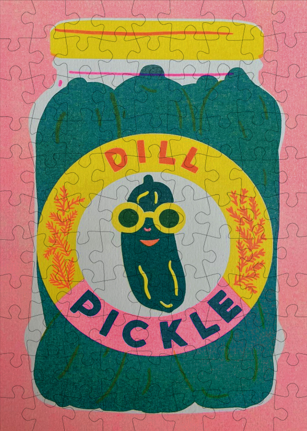 Pickle - 99 Piece Mini Jigsaw Puzzle