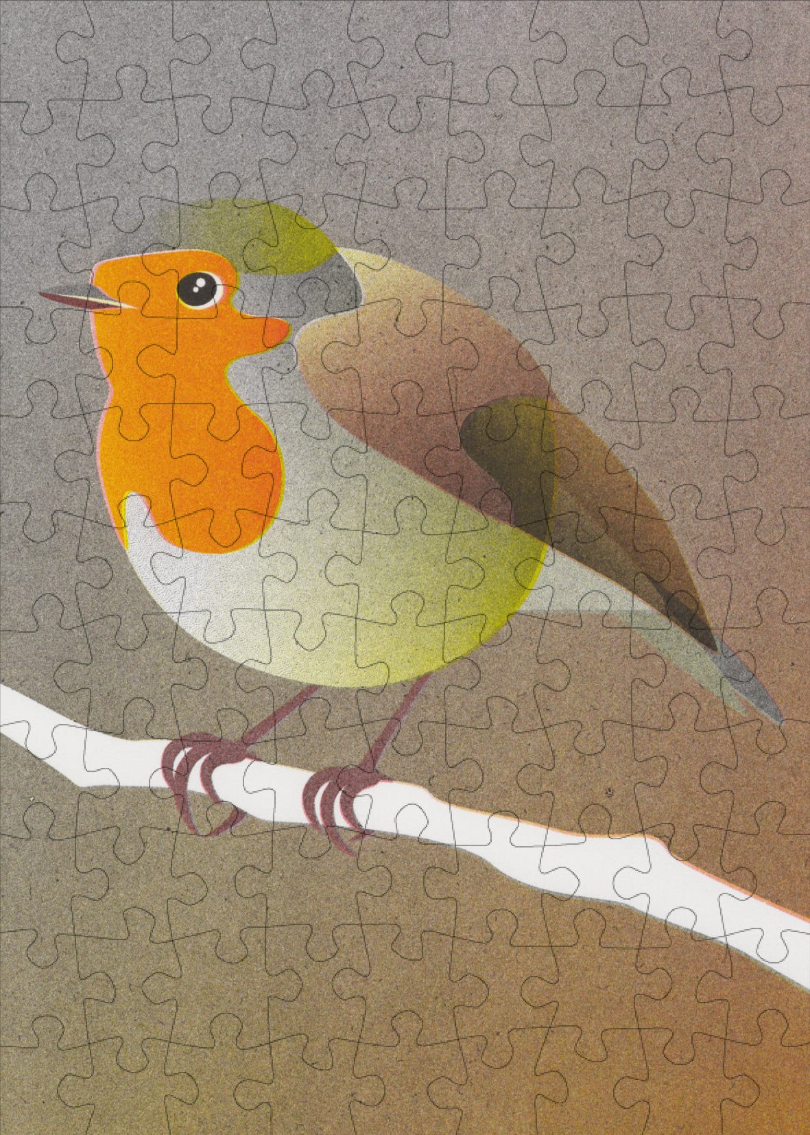 Robin - 99 Piece Mini Jigsaw Puzzle
