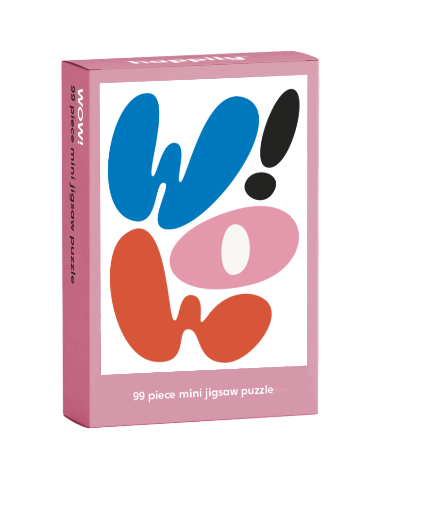WOW - 99 Piece Mini Jigsaw Puzzle