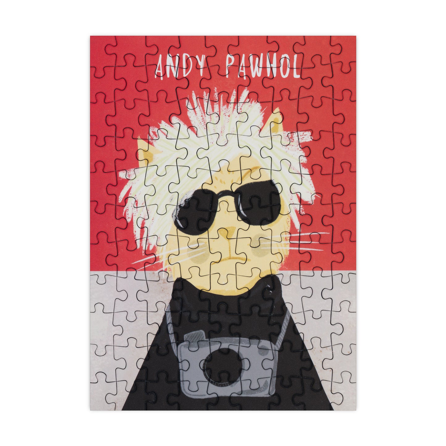 Andy Pawhol  - 99 Piece Mini Jigsaw Puzzle
