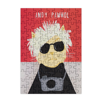 Andy Pawhol  - 99 Piece Mini Jigsaw Puzzle