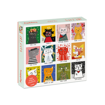Art Cats - 500 Piece Jigsaw Puzzle