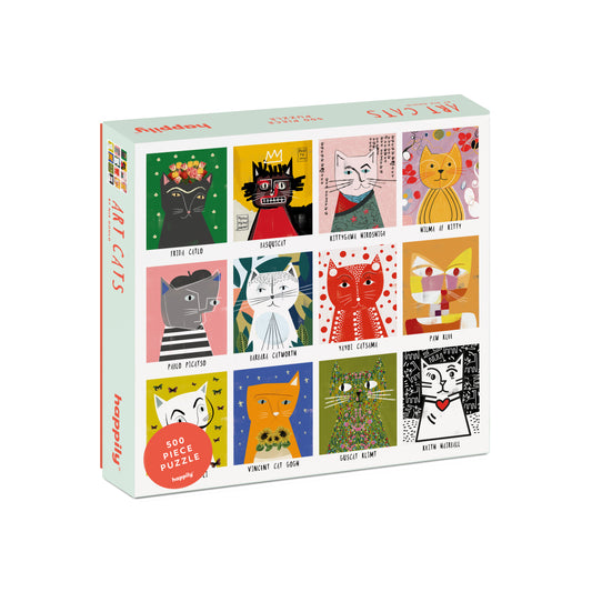 Art Cats - 500 Piece Jigsaw Puzzle