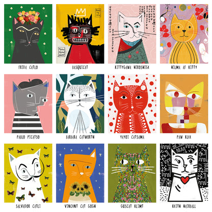 Art Cats - 500 Piece Jigsaw Puzzle