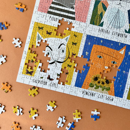 Art Cats - 1,000 Piece Jigsaw Puzzle