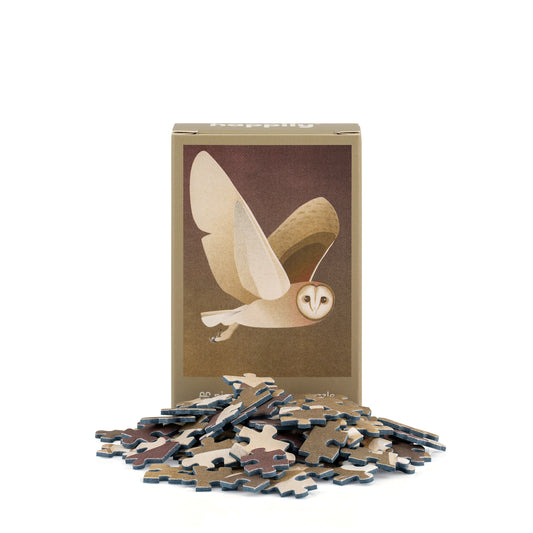 Barn Owl - 99 Piece Mini Jigsaw Puzzle