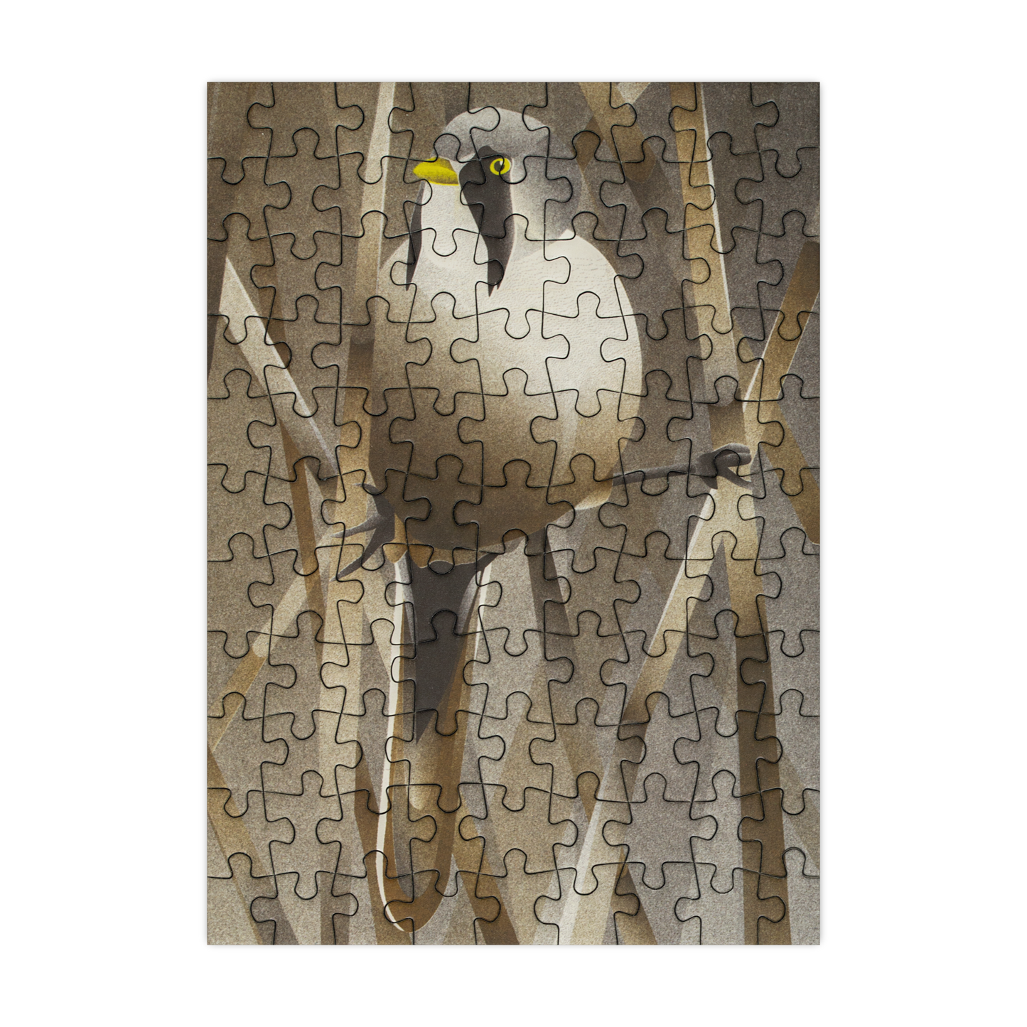 Bearded Tit - 99 Piece Mini Jigsaw Puzzle