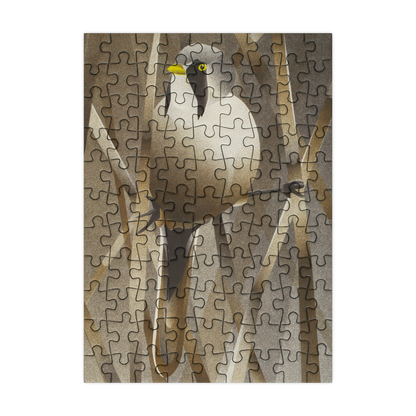 Bearded Tit - 99 Piece Mini Jigsaw Puzzle