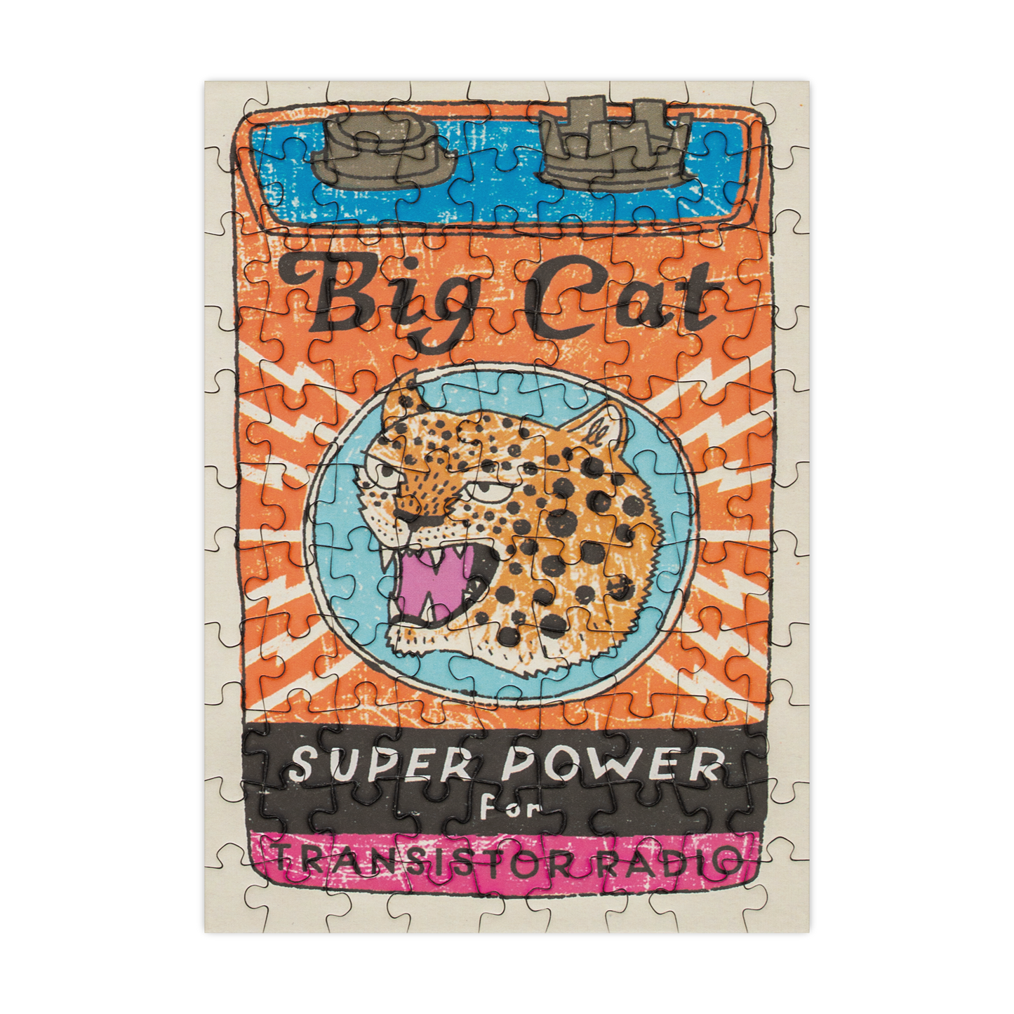 Big Cat Power - 99 Piece Mini Jigsaw Puzzle