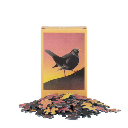 Blackbird - 99 Piece Mini Jigsaw Puzzle