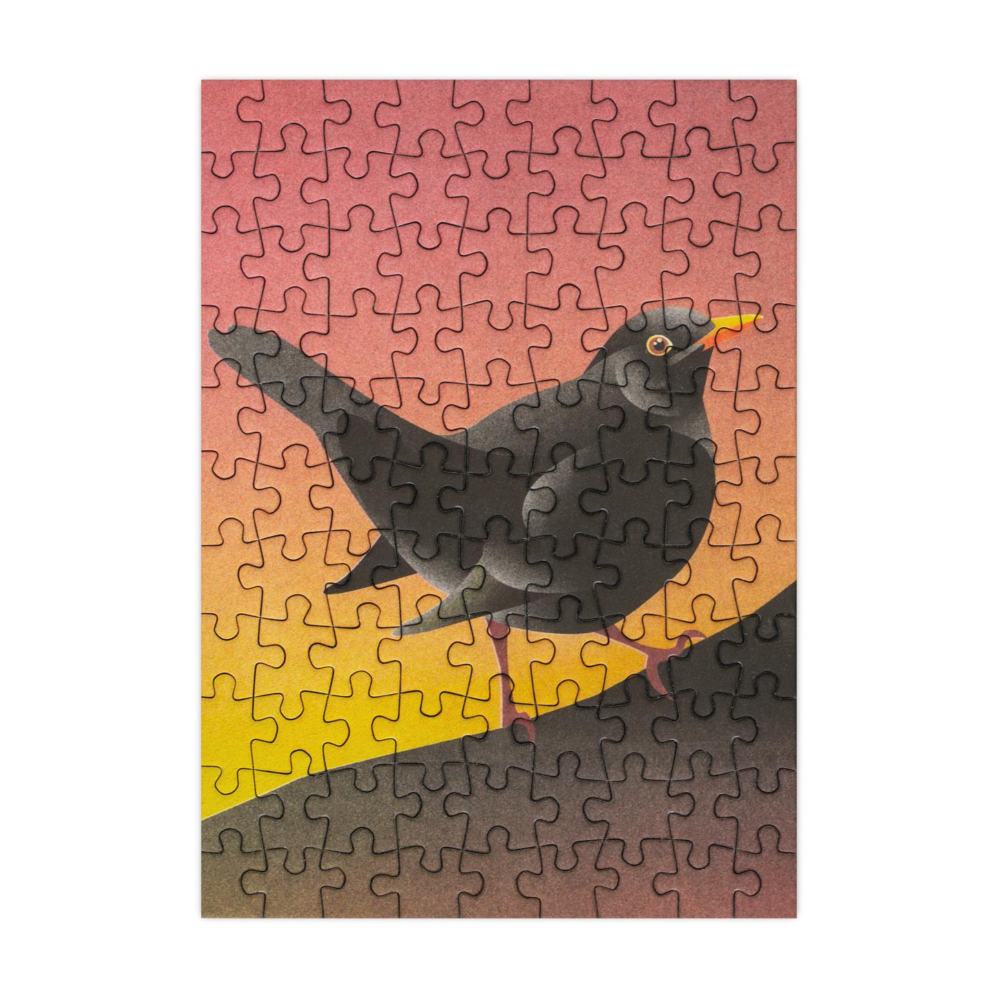 Blackbird - 99 Piece Mini Jigsaw Puzzle