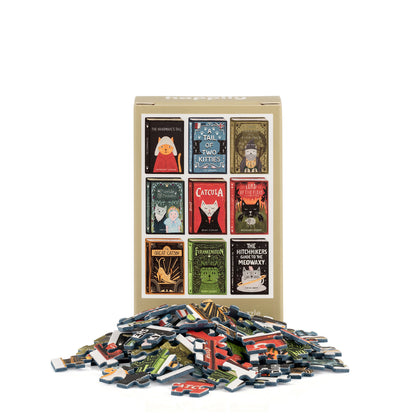 Book Cats - 99 Piece Mini Jigsaw Puzzle