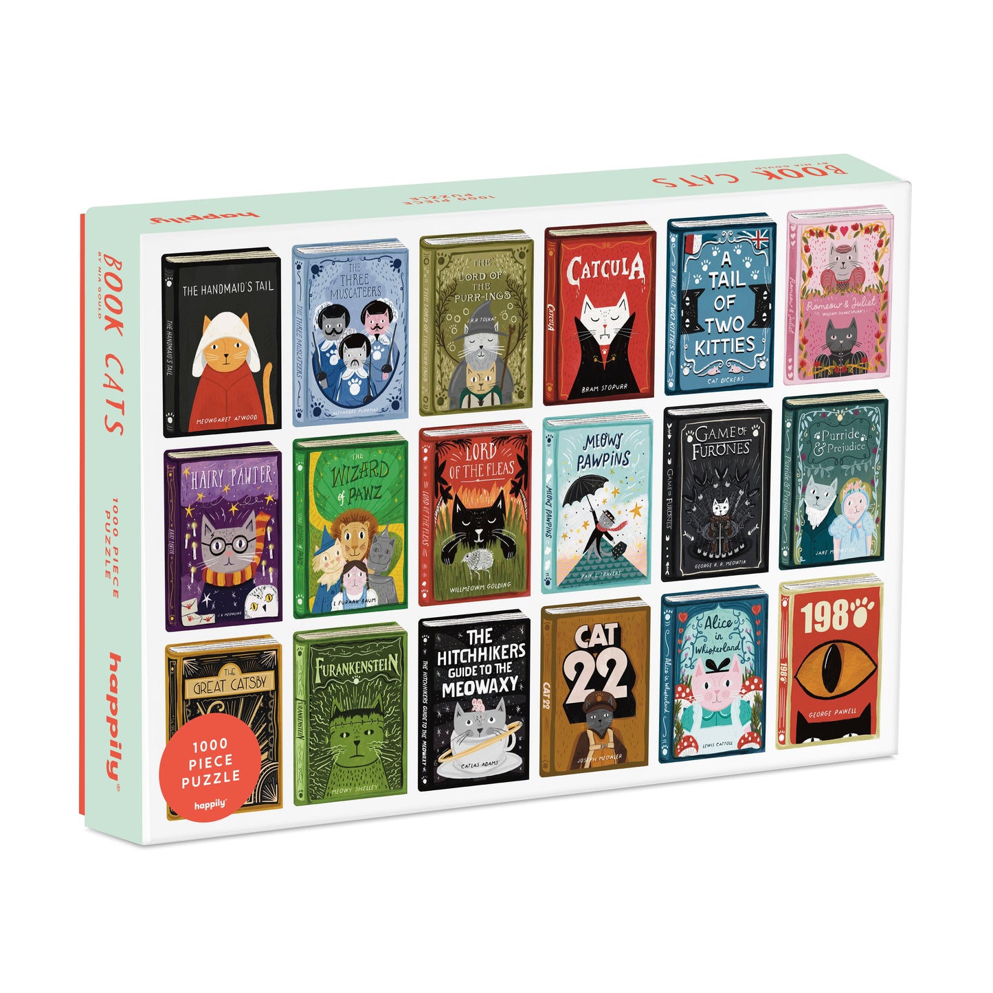 Cat Lovers Bundle - 3 x 1,000 Piece Jigsaw Puzzles