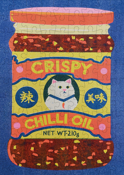 Chilli Oil - 99 Piece Mini Jigsaw Puzzle