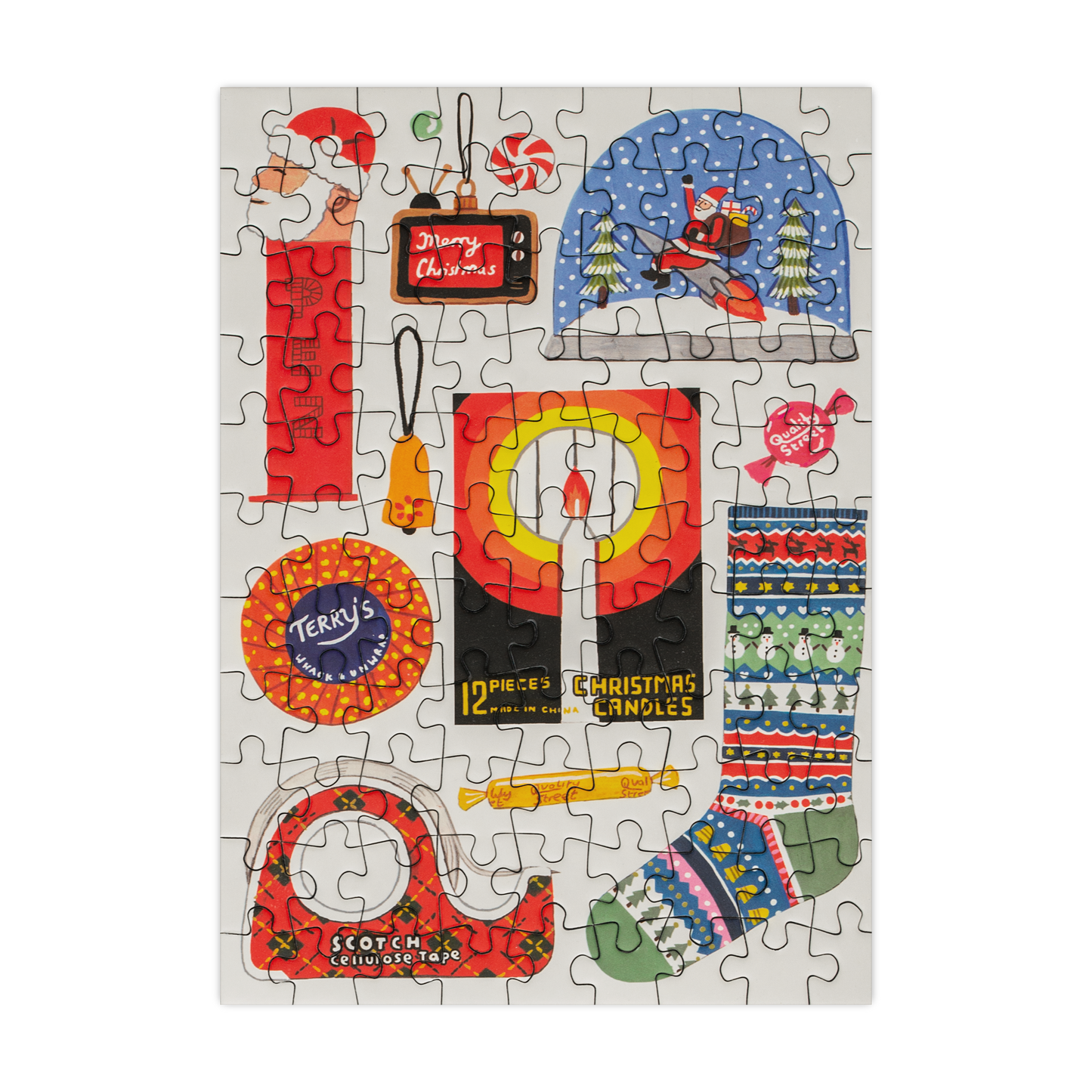 Christmas - 99 Piece Mini Jigsaw Puzzle