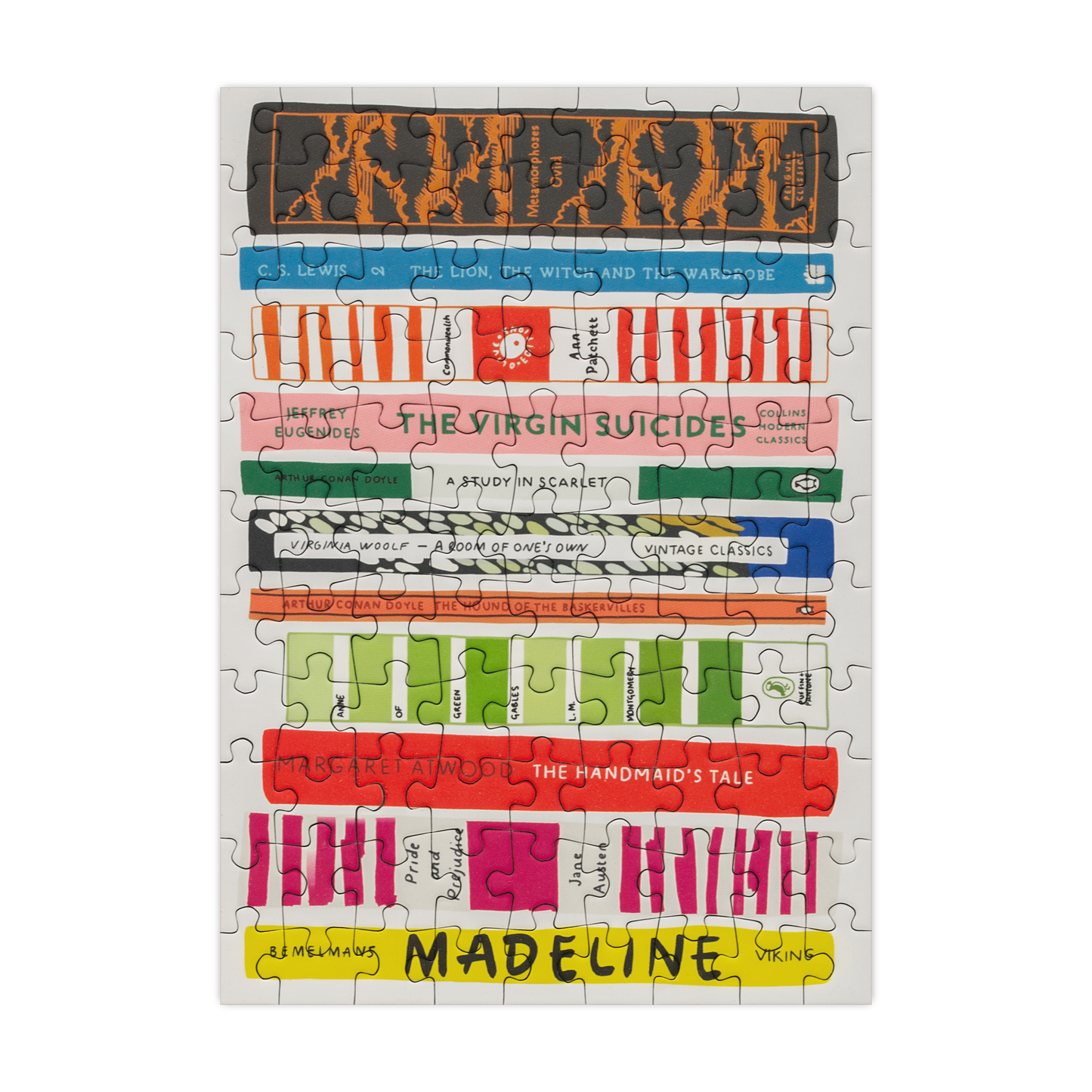 Classic Books - 99 Piece Mini Jigsaw Puzzle