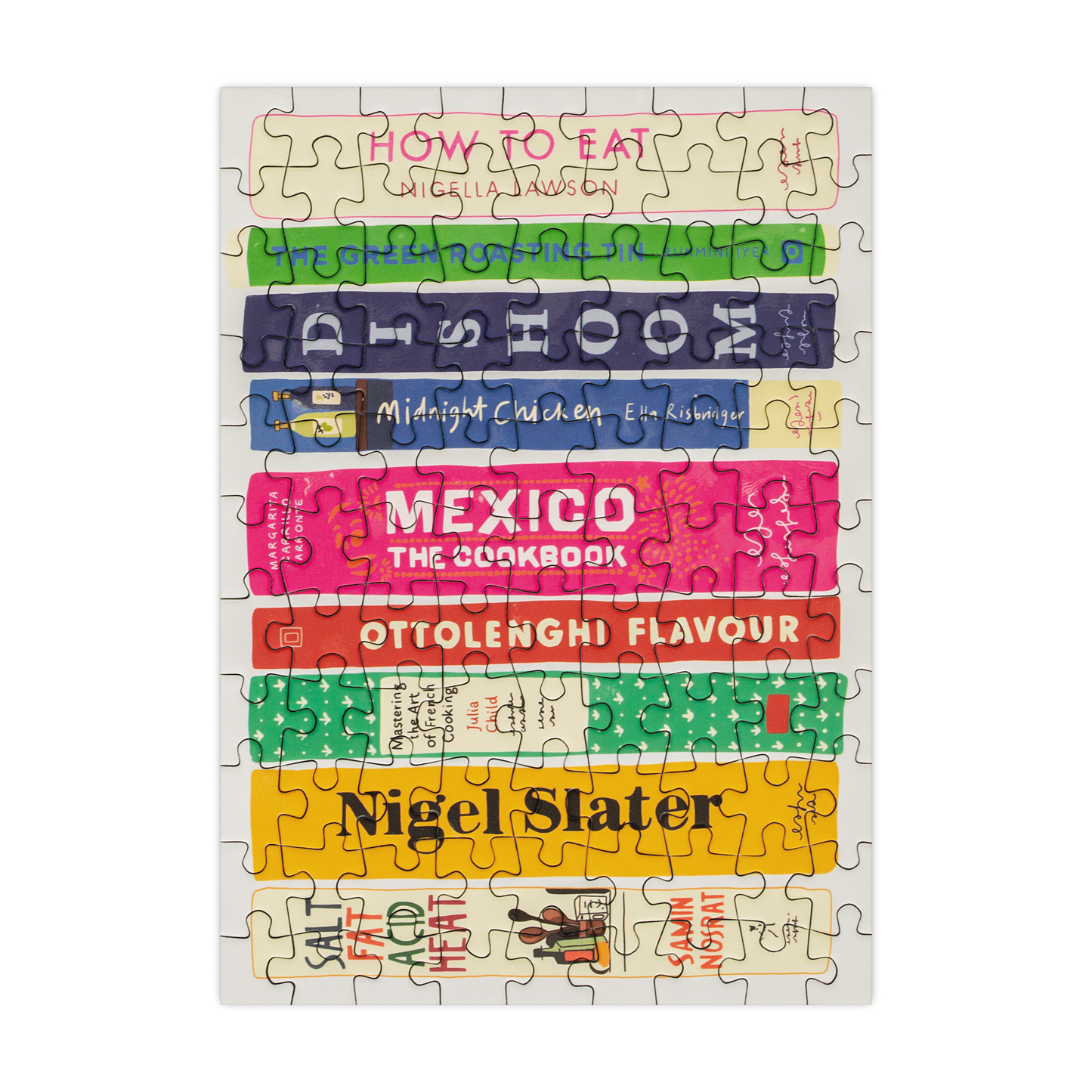 Cook Books - 99 Piece Mini Jigsaw Puzzle