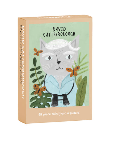 David Cattenborough - 99 Piece Mini Jigsaw Puzzle