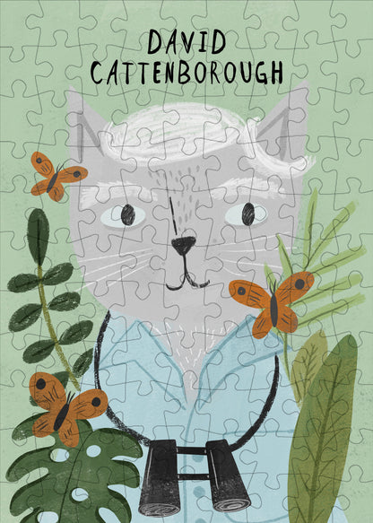 David Cattenborough - 99 Piece Mini Jigsaw Puzzle