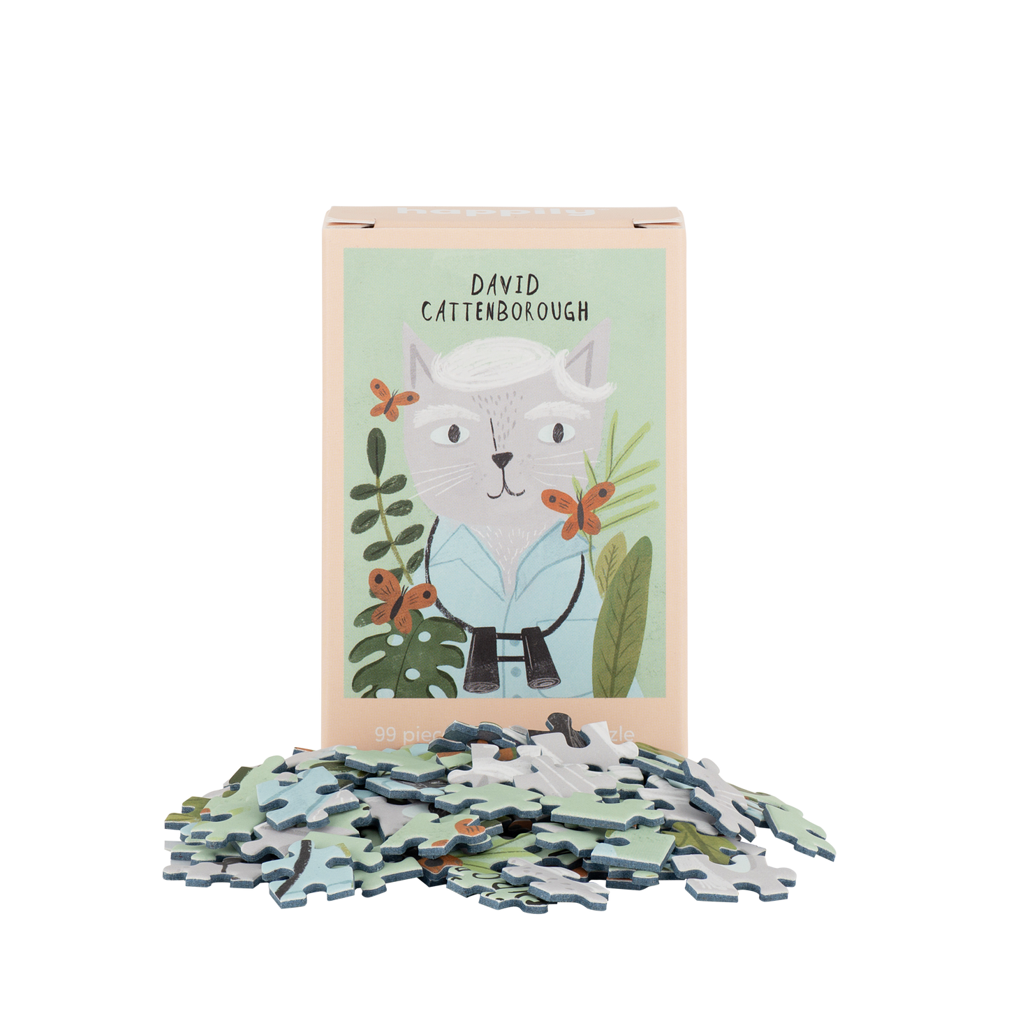 David Cattenborough - 99 Piece Mini Jigsaw Puzzle