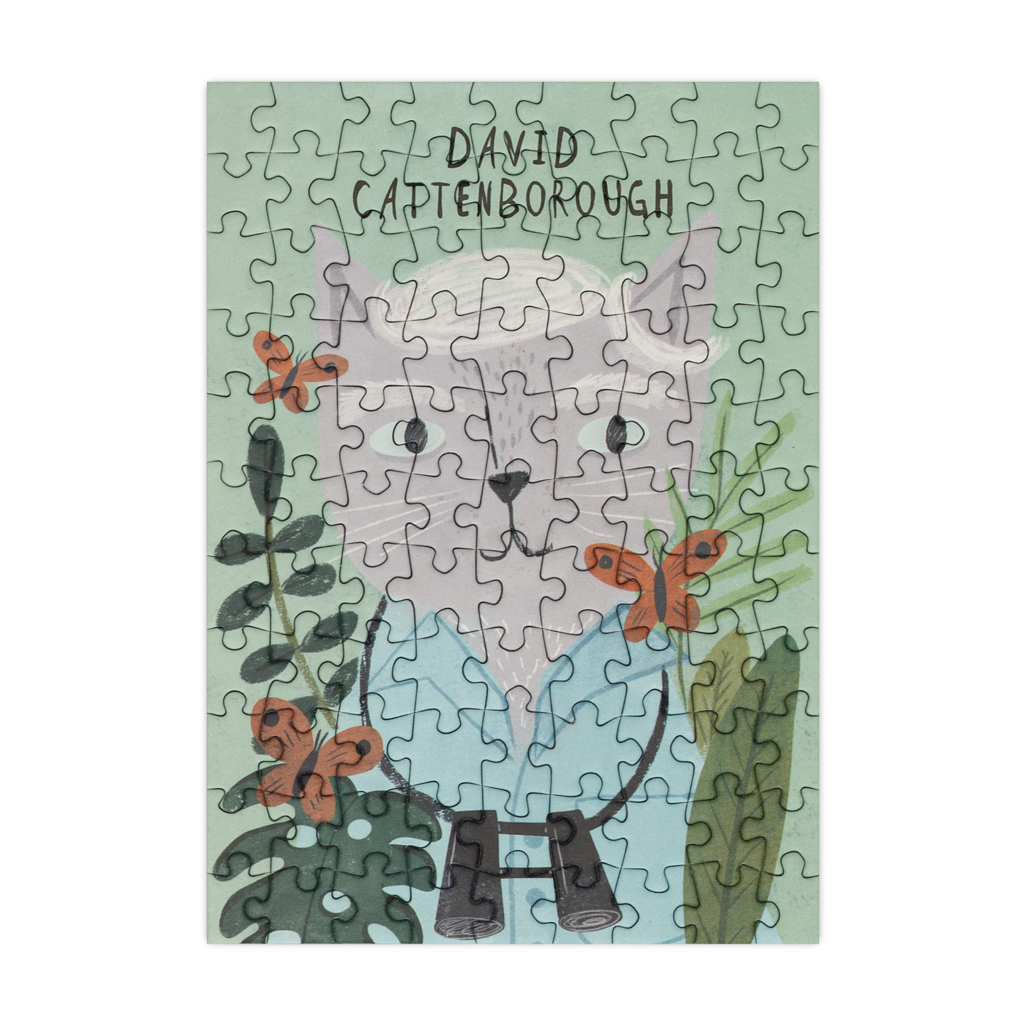 David Cattenborough - 99 Piece Mini Jigsaw Puzzle