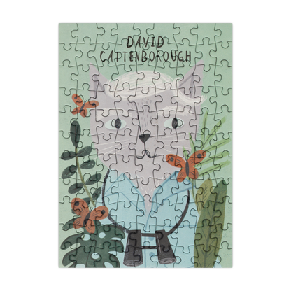 David Cattenborough - 99 Piece Mini Jigsaw Puzzle
