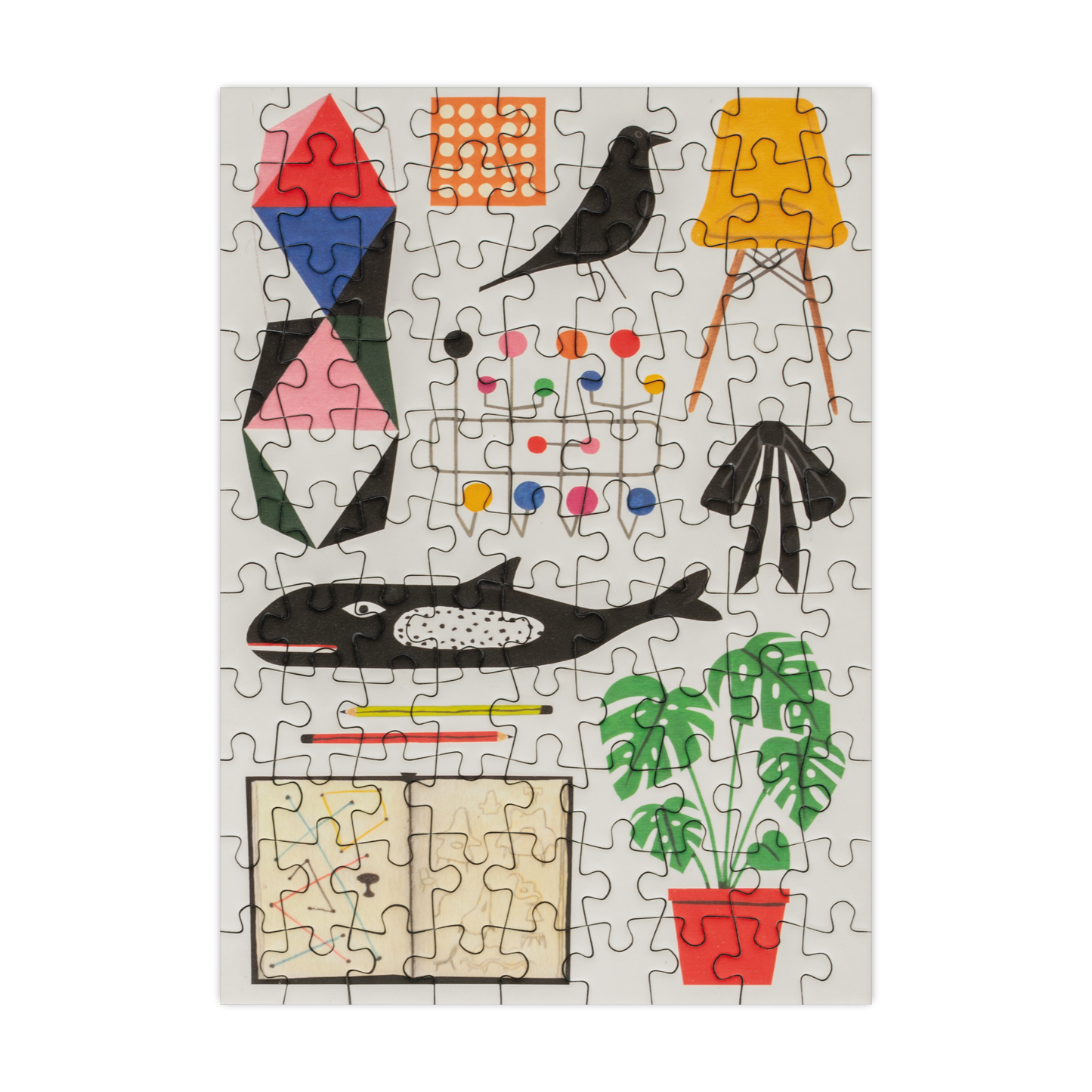 Eames - 99 Piece Mini Jigsaw Puzzle