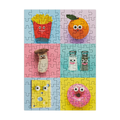 Foodies - 99 Piece Mini Jigsaw Puzzle