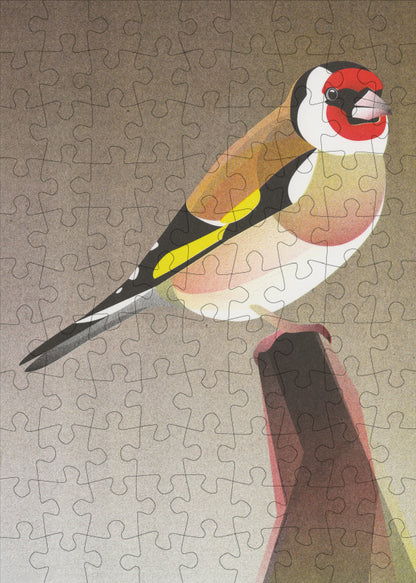 Gold Finch - 99 Piece Mini Jigsaw Puzzle