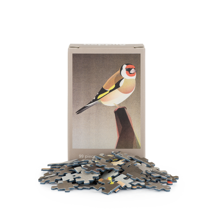 Gold Finch - 99 Piece Mini Jigsaw Puzzle