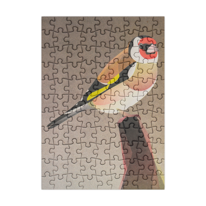 Gold Finch - 99 Piece Mini Jigsaw Puzzle