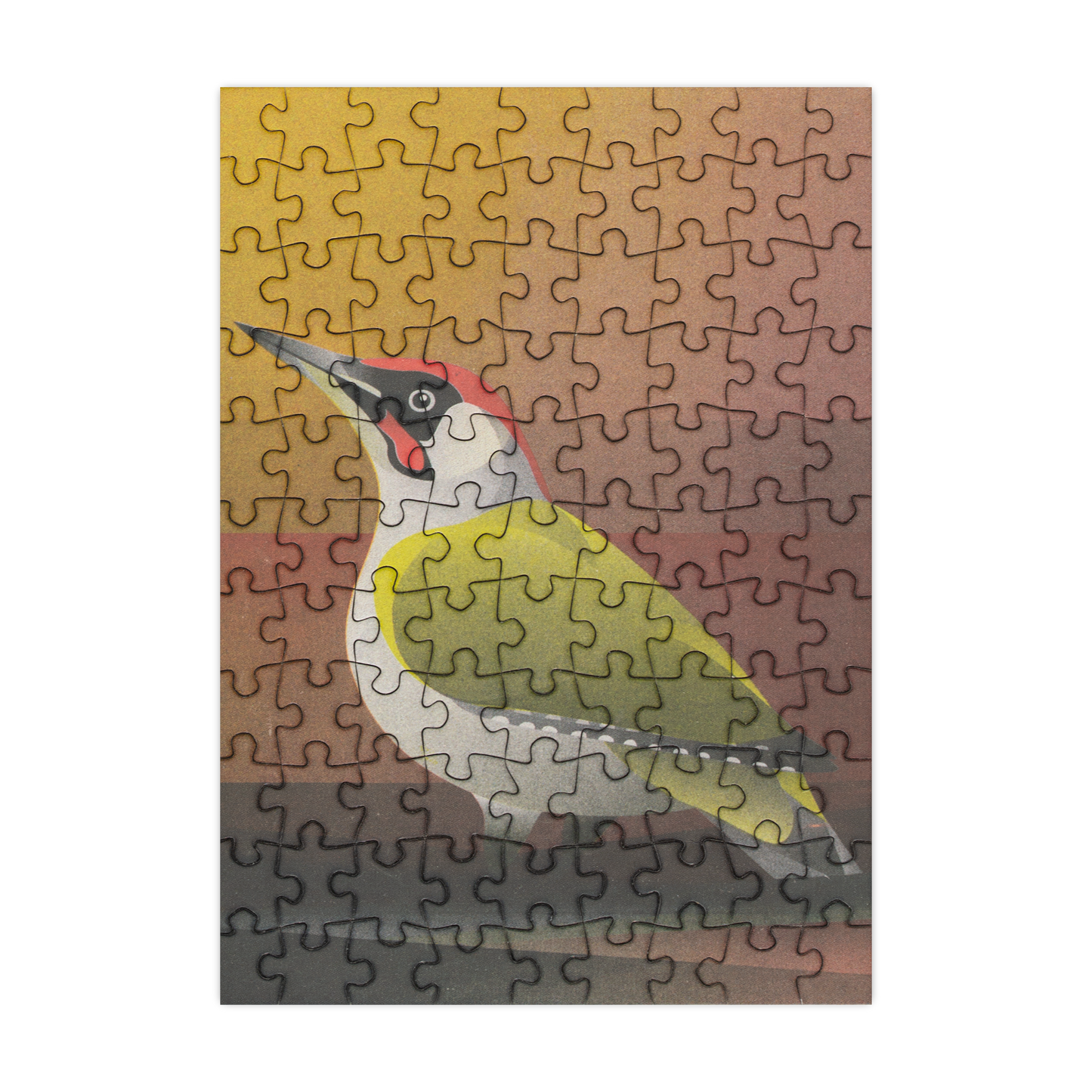 Green Woodpecker - 99 Piece Mini Jigsaw Puzzle