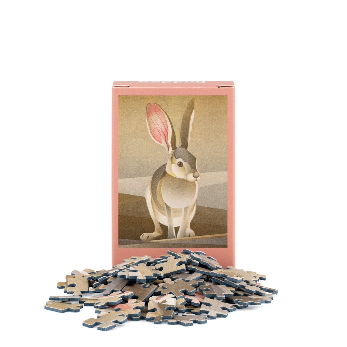 Hare - 99 Piece Mini Jigsaw Puzzle