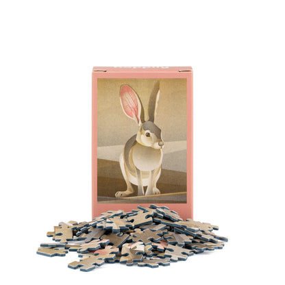 Hare - 99 Piece Mini Jigsaw Puzzle