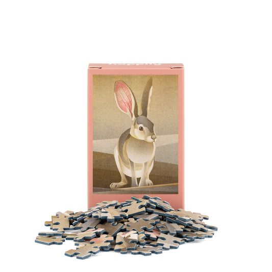 Hare - 99 Piece Mini Jigsaw Puzzle