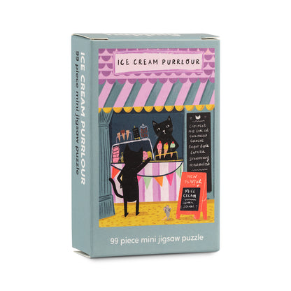 Ice Cream Purrlour - 99 Piece Mini Jigsaw Puzzle