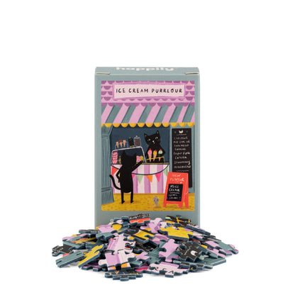 Ice Cream Purrlour - 99 Piece Mini Jigsaw Puzzle