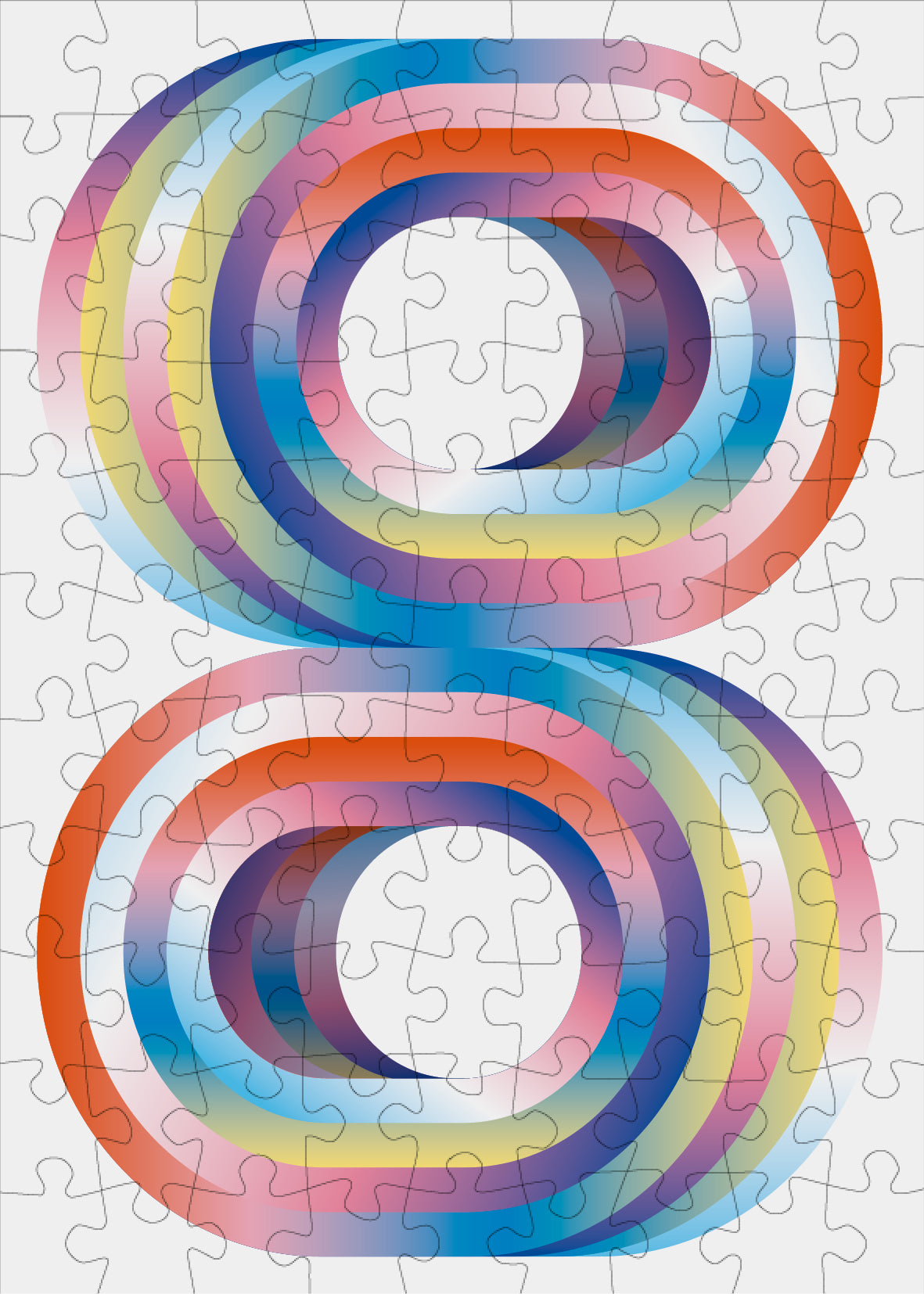 Infinity - 99 Piece Mini Jigsaw Puzzle