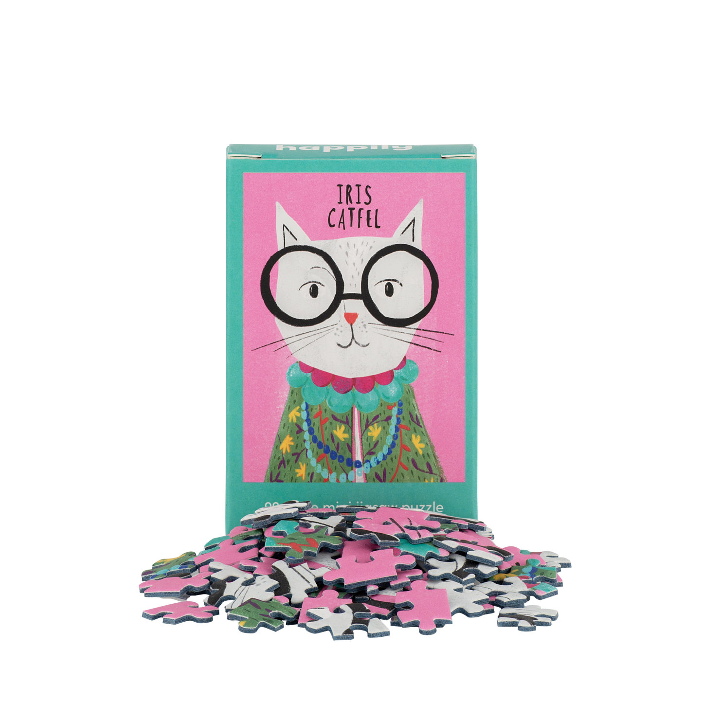 Iris Catfel - 99 Piece Mini Jigsaw Puzzle