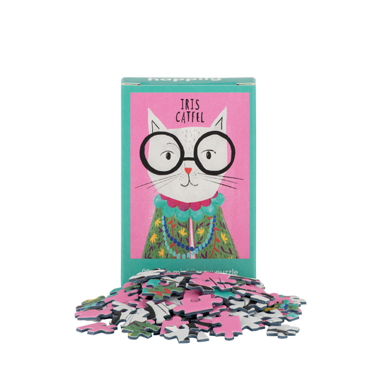 Iris Catfel - 99 Piece Mini Jigsaw Puzzle