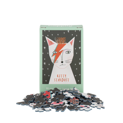 Kitty Stardust - 99 Piece Mini Jigsaw Puzzle