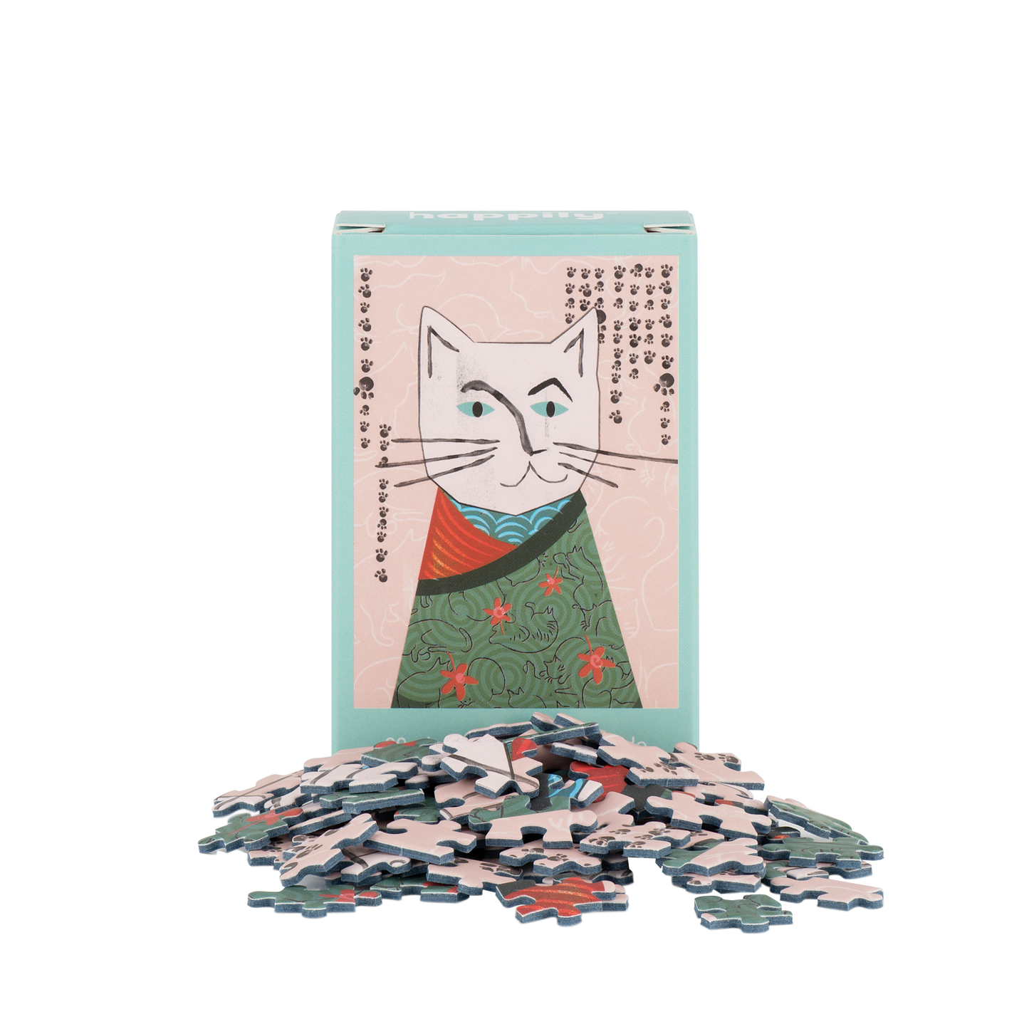 Kittygawa Hiroshige - 99 Piece Mini Jigsaw Puzzle