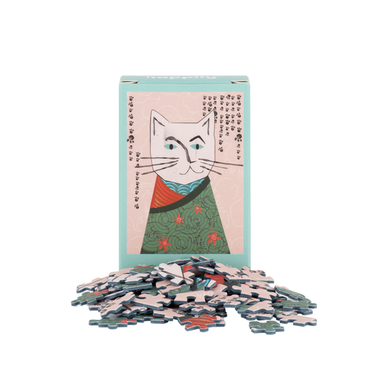 Kittygawa Hiroshige - 99 Piece Mini Jigsaw Puzzle